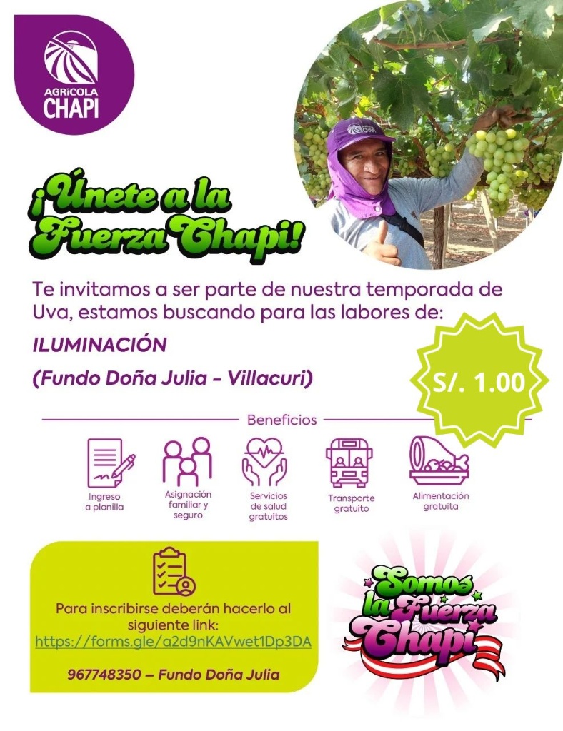 Iluminación chapi