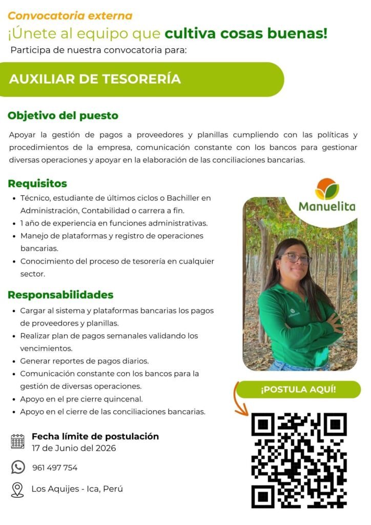¡Oportunidades laborales en Manuelita! - Viru - Imagen 3