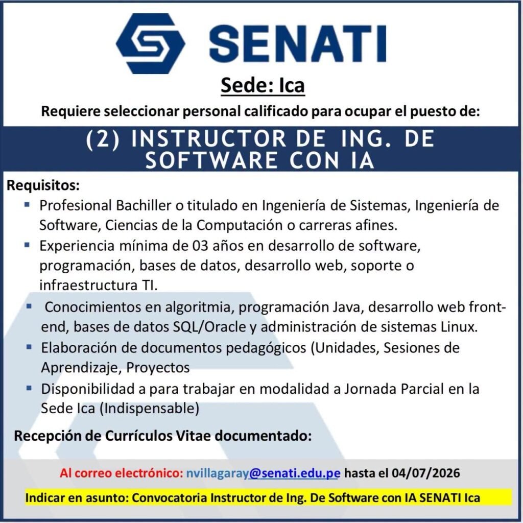Instructor de Ingeniería de Software con IA