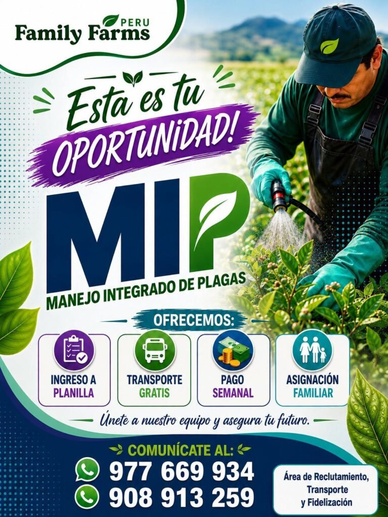 Oportunidades laborales en Family Farms - Imagen 2