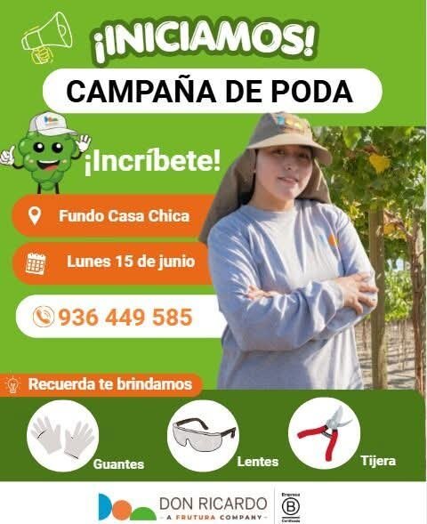 Campaña de poda de uva – Don Ricardo