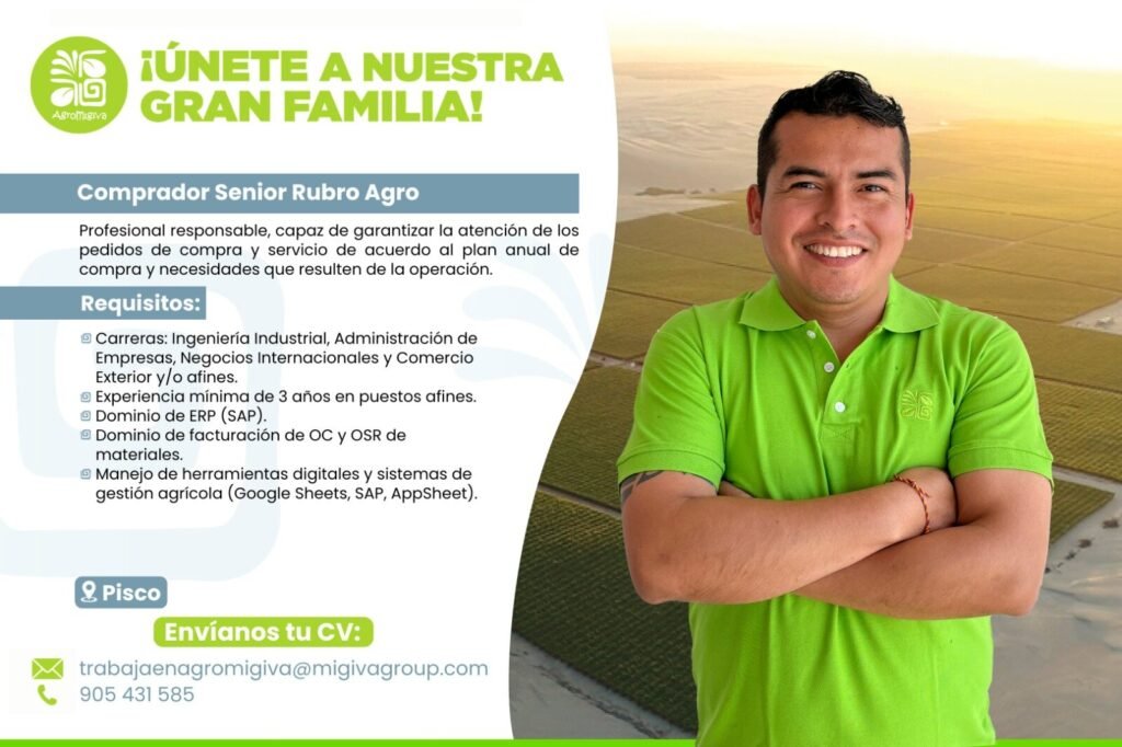 AgroMIGIVA busca nuevos talentos - Imagen 3