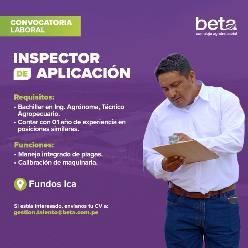 Sé parte del equipo Complejo Agroindustrial Beta S.A.