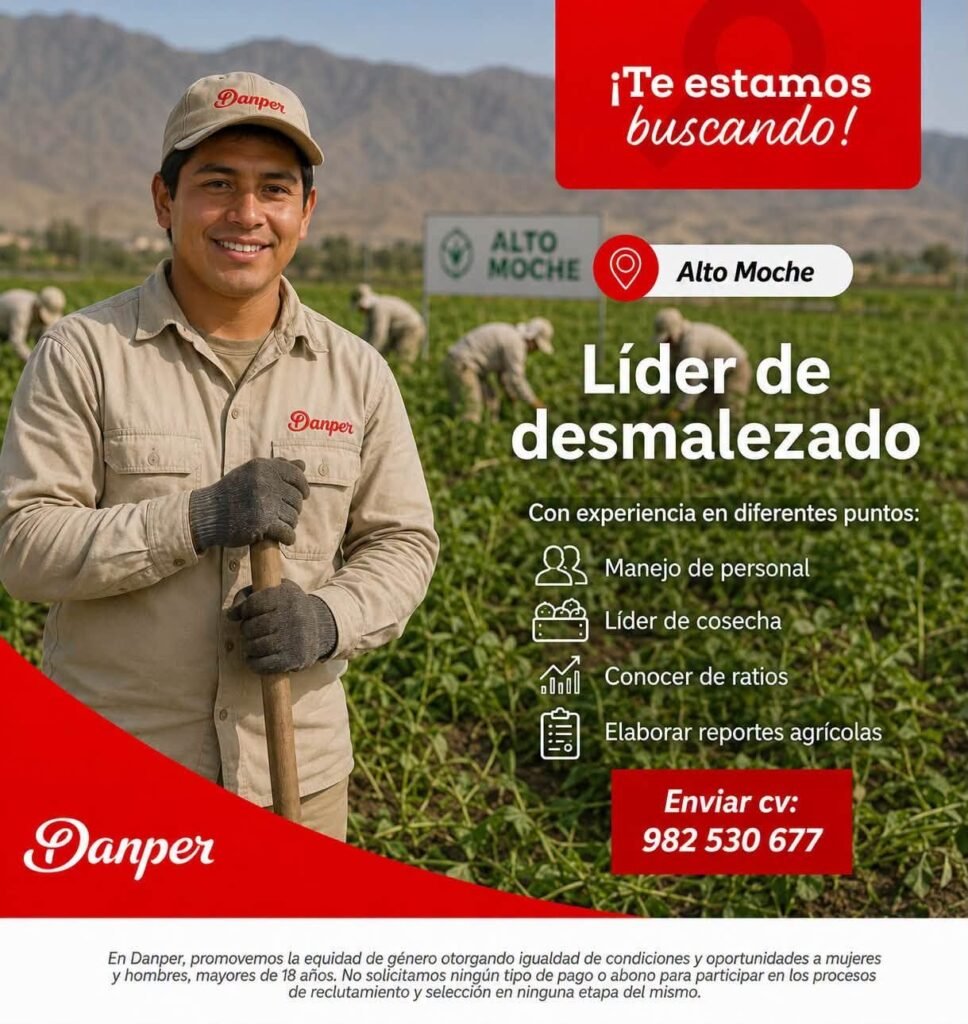 Oportunidades laborales en auxiliar de vivero y evaluador de vivero - Imagen 2