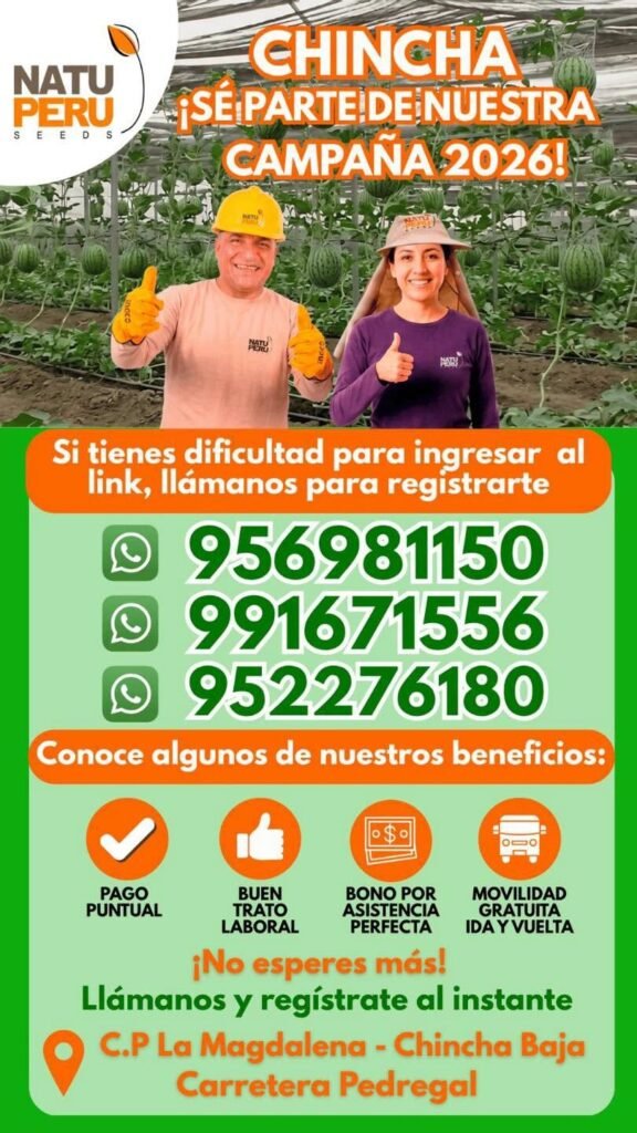 Se parte de nuestra campaña en Natu Peru