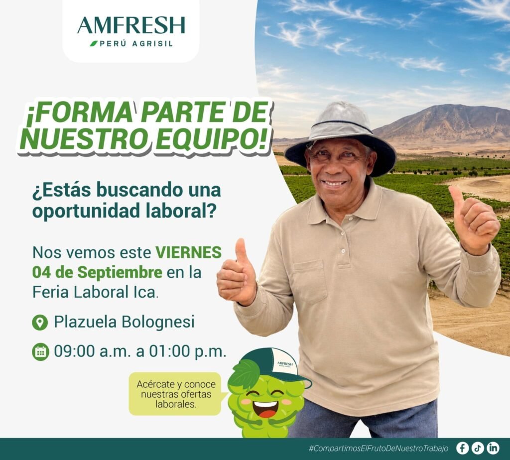 Mñana en la feria laboral estaran Agrisil