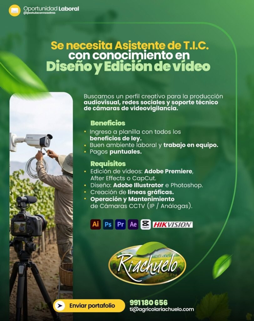 Asistente de T.I.C en Ica - Imagen 1