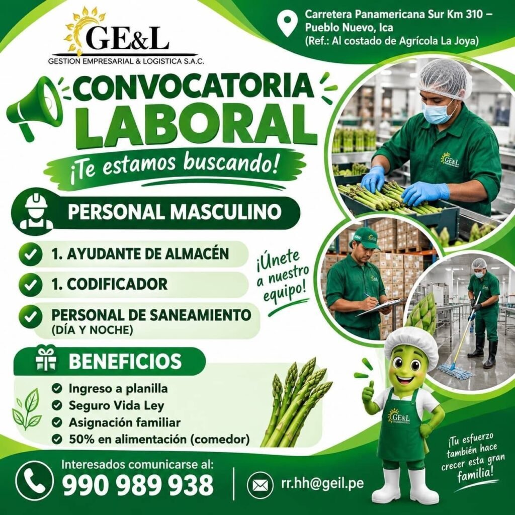 Se requiere personal para GESTIÓN EMPRESARIAL & LOGÍSTICA - Imagen 4
