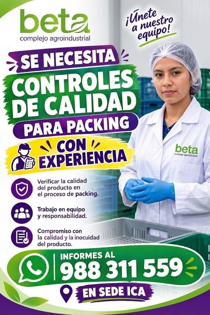 Controles de Calidad en el proceso de packing