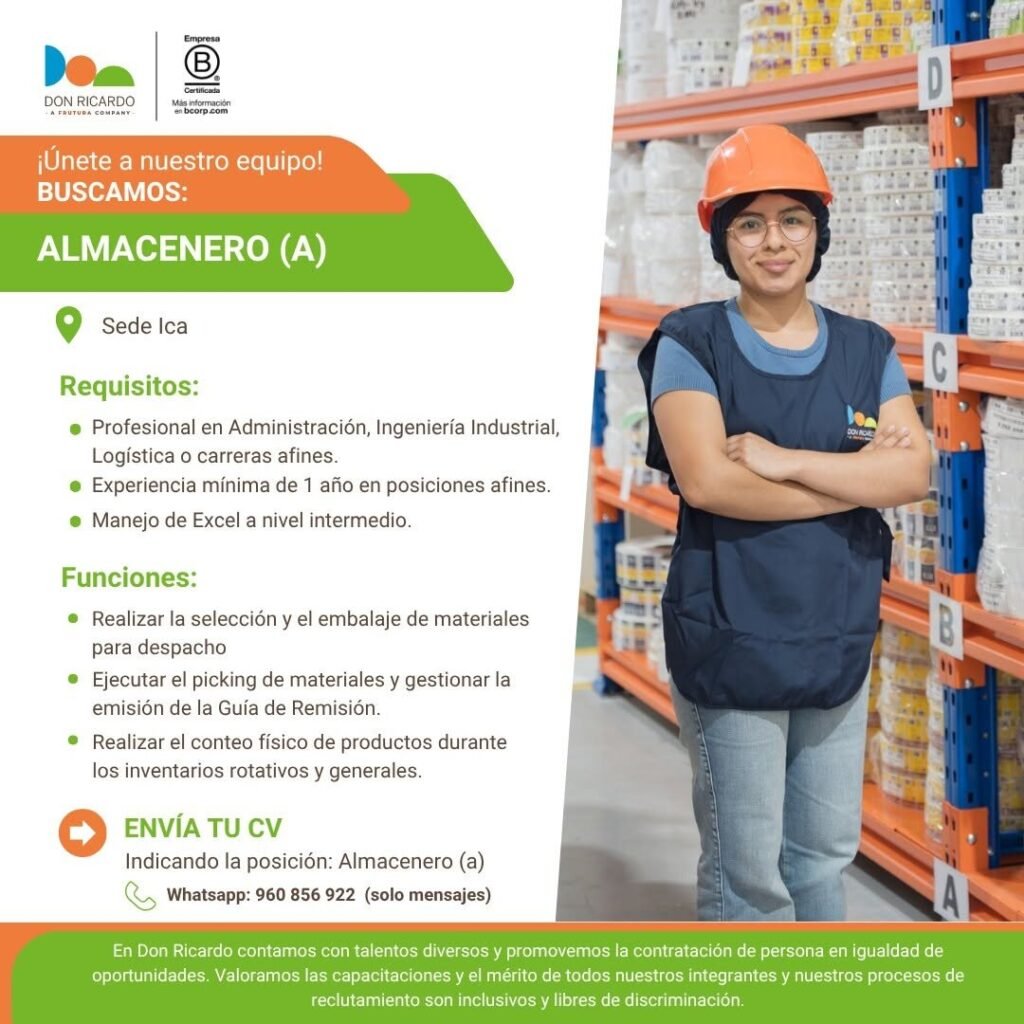 Nuevas oportunidades laborales en Agricola Don Ricardo - Imagen 6
