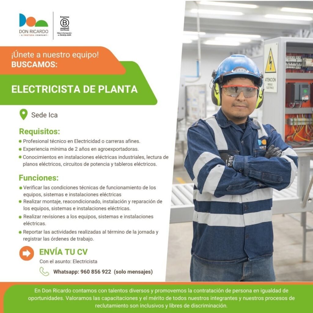 Nuevas oportunidades laborales en Agricola Don Ricardo - Imagen 5