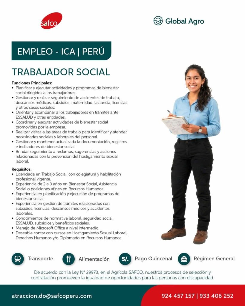 Oportunidades laborales en Safco - Imagen 3