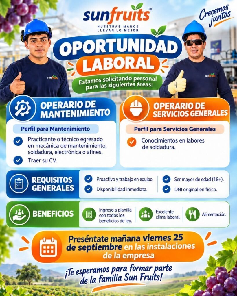 Operario de mantenimiento