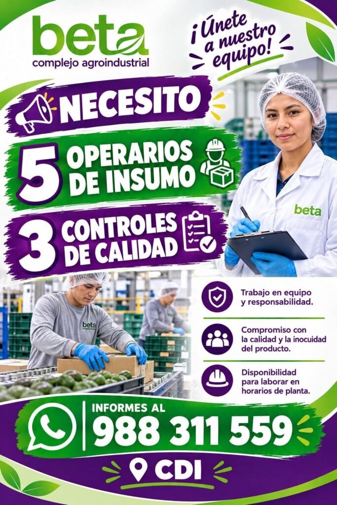 Operarios de Insumo