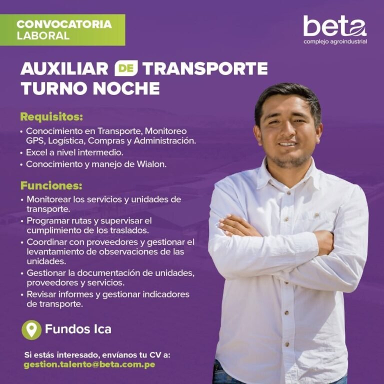 Auxiliar de compras