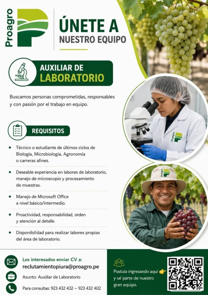 Oportunidades laborales en proagro - Imagen 1
