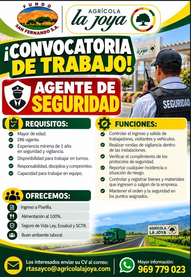 Agente de Seguridad