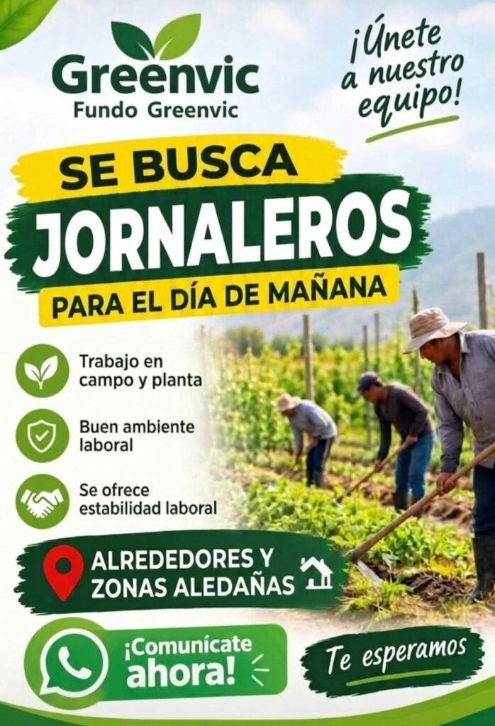 Jornaleros — Greenvic (Ica)