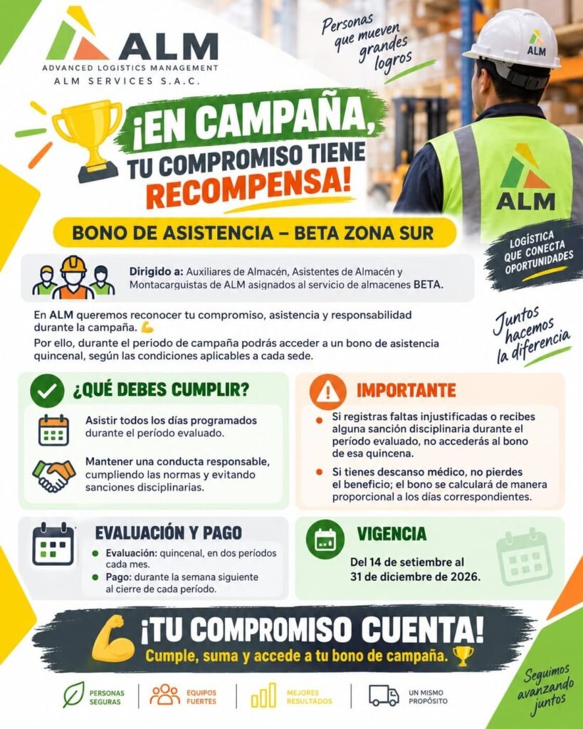 SE PARTE DE LA FAMILIA ALM SERVICES 🧡📣 - Imagen 2