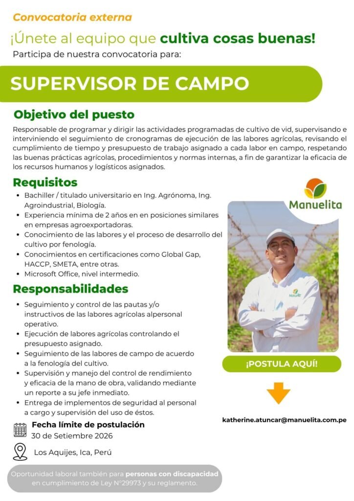 Nuevas oportunidades laborales en Manuelita - Imagen 3