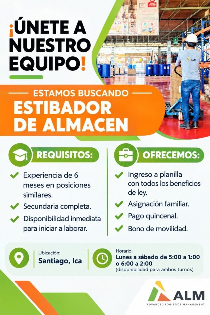 Estibador de almacén