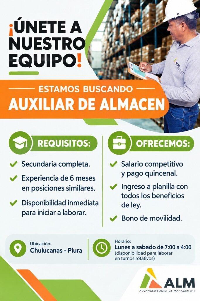 SE PARTE DE LA FAMILIA ALM SERVICES 🧡📣
