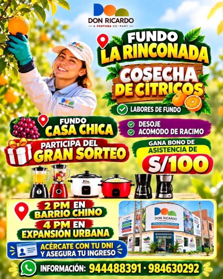 Cosecha de cítricos