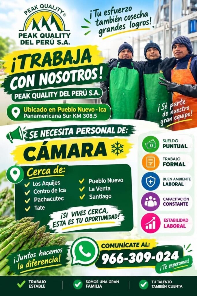 Personal para Camara