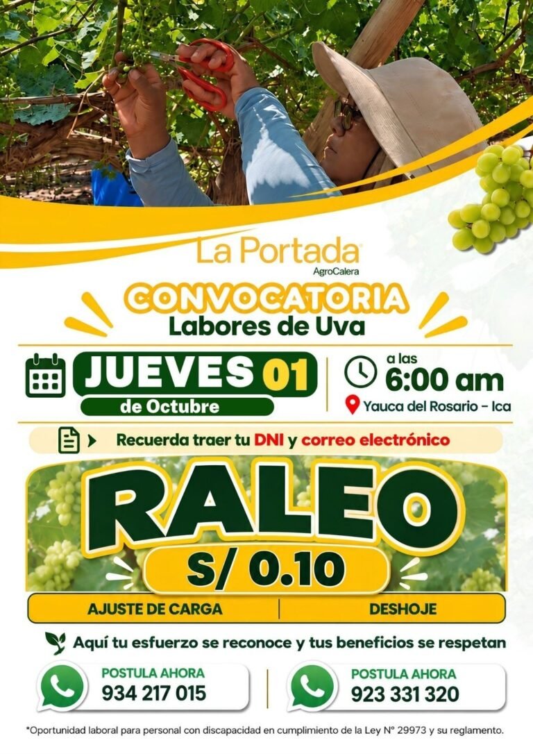 Raleo en la Portada