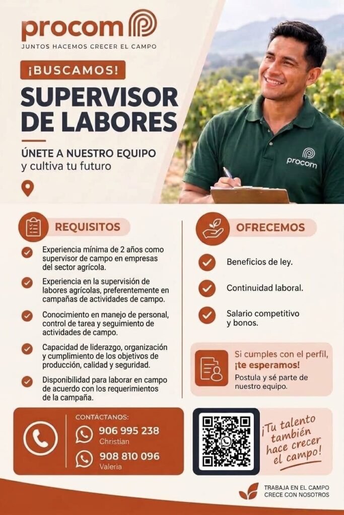 Se requieren personal para Cosecha de uva - Imagen 2