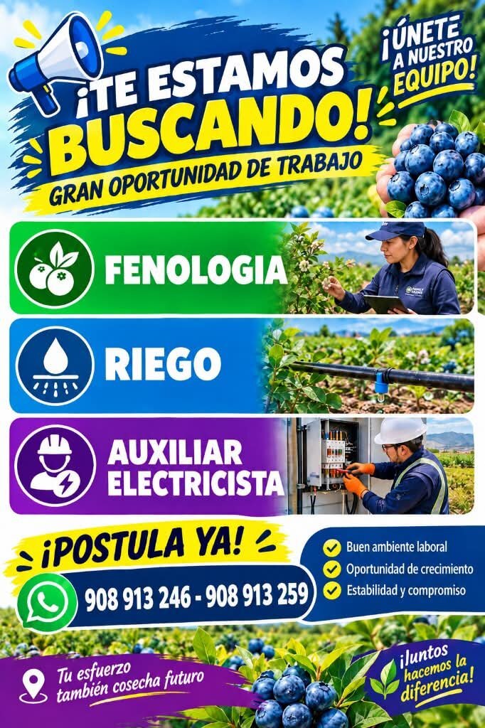 Oportunidades laborales en Family Farms