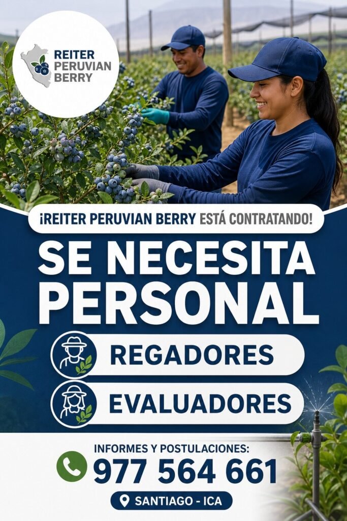 Regadores y Evaluadores — Santiago Ica