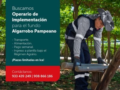 Operario de Implementación