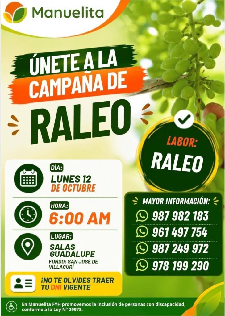 Cosecha de uva y 2 trabajos mas - Imagen 2