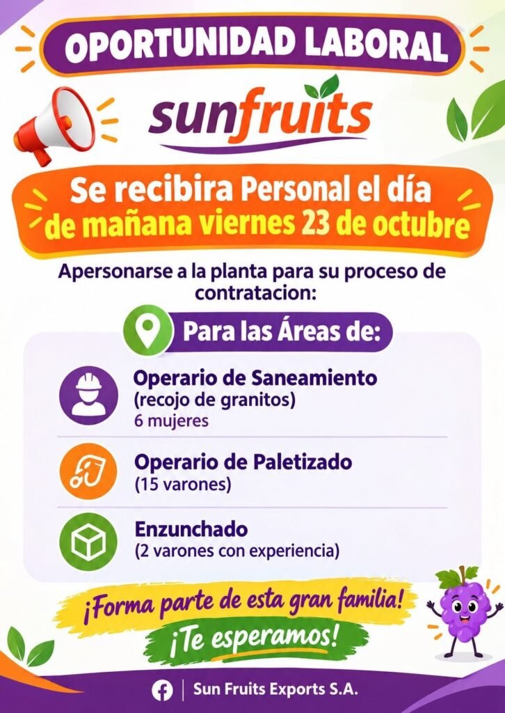 Operario de paletizado y saneamiento para enzunchado - Imagen 1