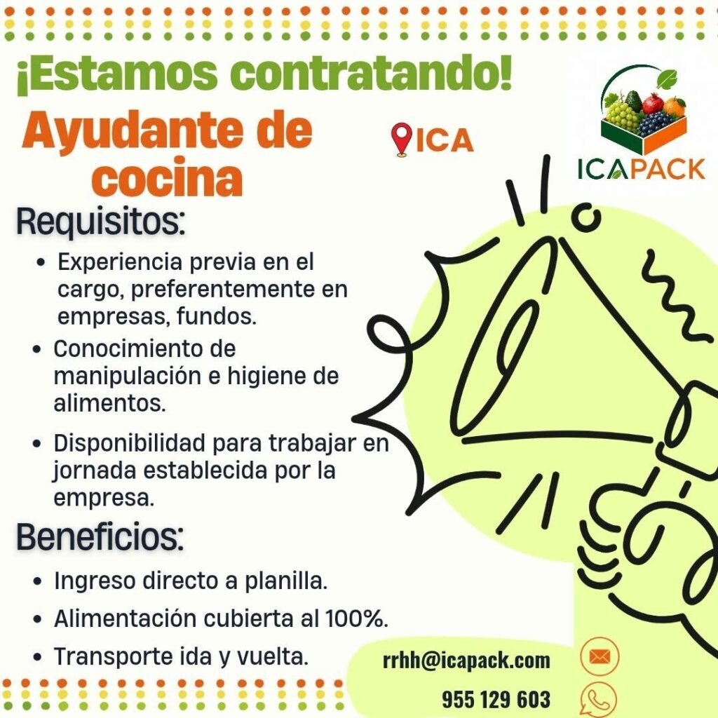 Ayudante de cocina y 2 trabajos mas - Imagen 3