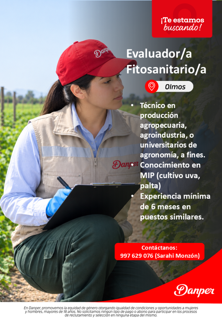Evaluador/a Fitosanitario/a - Imagen 1