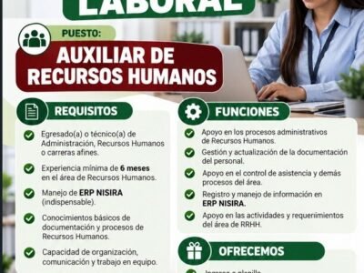 Auxiliar de Recursos Humanos
