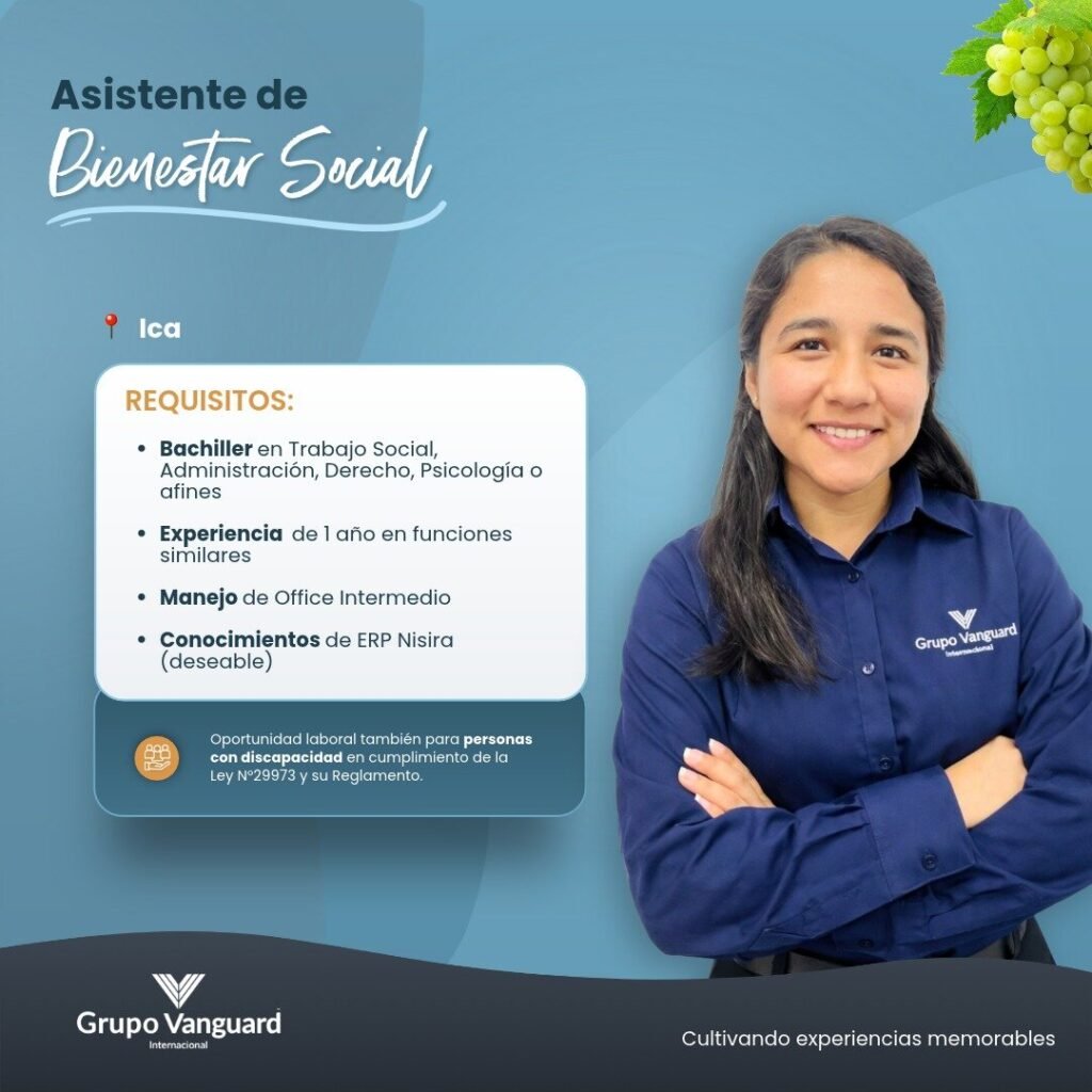 Asistente de Bienestar Social - Imagen 1