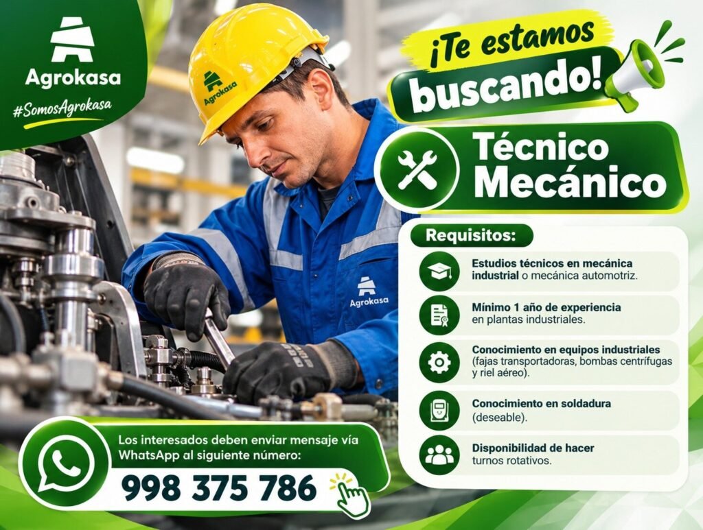 Oportunidades laborales en Agrokasa - Imagen 4