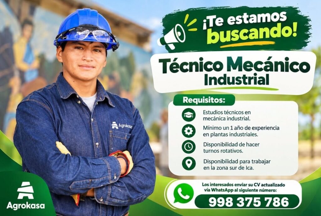 Oportunidades laborales en Agrokasa - Imagen 3