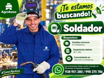 Oportunidades laborales en Agrokasa