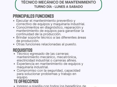 Únete a nuestro equipo