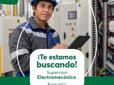 Supervisor Electromecánico – Agrokasa (Pisco)