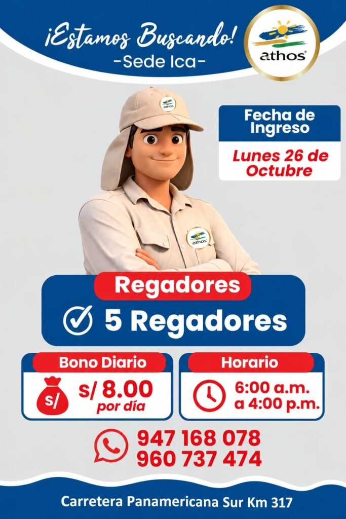 05 Regadores – Grupo Athos (Ica) - Imagen 1