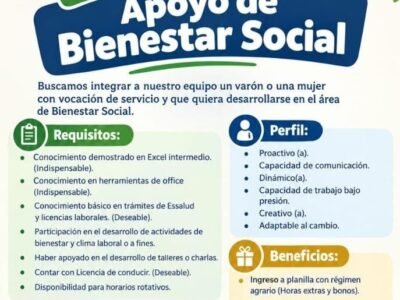 Apoyo de Bienestar Social