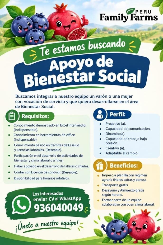 Apoyo de Bienestar Social
