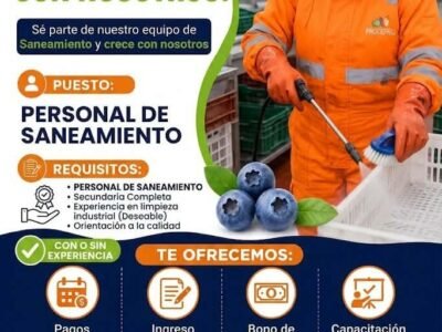 Personal de saneamiento – Procefrío – La Tinguiña