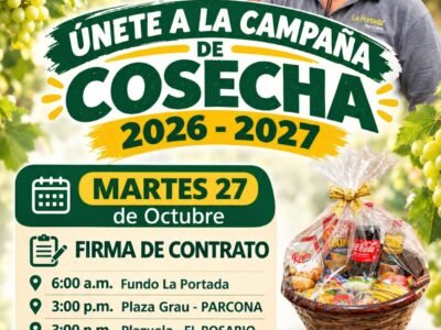 Campaña de Cosecha 2026-2027 – La Portada AgroCalera