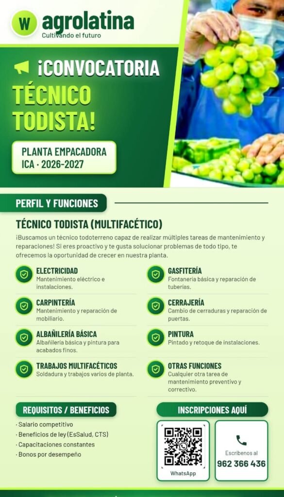 Convocatoria agrolatina Packing - Imagen 3